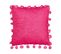 Lot De 2 Coussins Rose Fushia Jasmine 45 X 45 Cm