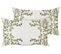 Lot De 2 Coussins Coton Blanc Zaleya