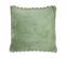 Lot De 2 Coussins Touffeté Vert Rakya 45 X 45 Cm