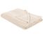 Couvre-lit En Coton 150 X 200 Cm Beige Clair Daulet