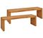 Banc Bois 150 Cm Bois Clair Sulzano