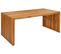 Table De Jardin 180 X 90 Cm Bois Solide Bois Clair Sulzano