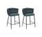 Tabouret De Bar Vert Foncé Milan