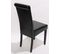 Lot De 2 Chaises De Séjour Novara Ii, Cuir, Noir/pieds Foncés