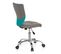 Chaise Pivotante Pour Des Enfants Kiddy Comfort Gris/turquoise