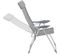 Lot De 4 Chaises De Jardin En Aluminium Avec Nuque Rembourrée