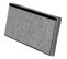 Banc Coffre De Rangement Pliable En Polyester 76x38x38cm - Gris Clair