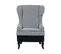 Fauteuil Noir Molde