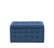 Coffre De Rangement Chesterfield Bleu Foncé Michigan