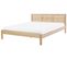 Lit Double En Bois Clair 180 X 200 Cm Carnac