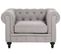 Fauteuil Gris Clair Chesterfield