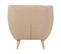 Fauteuil Beige Motala