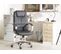 Fauteuil De Bureau Cuir Pu Noir Winner