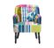 Fauteuil Multicolore Mandal