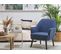 Fauteuil Bleu Marine Loken