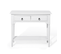 Console Blanche Avec 2 Tiroirs Lowell