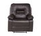 Fauteuil Cuir Pu Marron Bergen