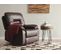 Fauteuil Cuir Pu Marron Bergen