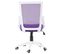 Chaise De Bureau Violet Relief