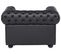 Fauteuil Cuir Noir Chesterfield