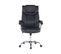 Fauteuil De Bureau Cuir Pu Noir Advance