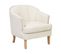 Fauteuil Beige Elverum