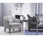 Fauteuil Gris Clair Elverum