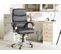 Fauteuil De Bureau Cuir Pu Noir King