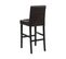 Tabouret De Bar Cuir Pu Marron Madison