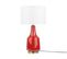 Lampe De Chevet Rouge Triversa