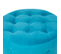 Pouf En Velours Bleu Ciel D 55 Cm Tampa