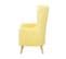 Velours Fauteuil Jaune Oneida