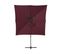 Parasol De Jardin Carré 250 X 250 Cm Bordeaux Monza