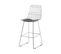 Tabouret De Bar Set De 2 Métal Argenté Preston