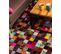 Tapis Patchwork Multicolore 200x300 Cm Enne