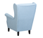 Fauteuil Bleu Clair Abson