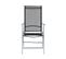 Lot De 6 Chaises De Jardin Noires Catania