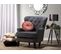 Fauteuil Gris Foncé Viborg