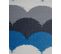 Tapis D'extérieur Gris Et Bleu 90 X 180 Cm Bellary