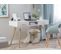 Table De Bureau 120 X 45 Cm Blanc Frisco