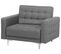 Fauteuil Gris Clair Aberdeen