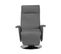 Fauteuil Cuir Pu Gris Prime