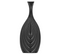 Céramique Vase Décoratif 39 Cm Noir Thapsus