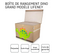 Boîte De Rangement En Tissu Pour Enfant Grand Modèle Dinosaure "stégosaure " Avec Couvercle