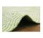 Tapis Design Glaze En Coton - Vert Pistache - 160x230 Cm