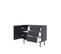 Buffet Viva 104x39x82 Cm Noir