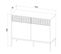 Buffet Maggiore 104x39x83 Cm Blanc