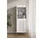 Vitrine Iseo 54x39x180 Cm Blanc