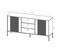 Buffet Iseo 154x39x79 Cm Blanc