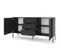 Buffet Iseo 154x39x79 Cm Noir